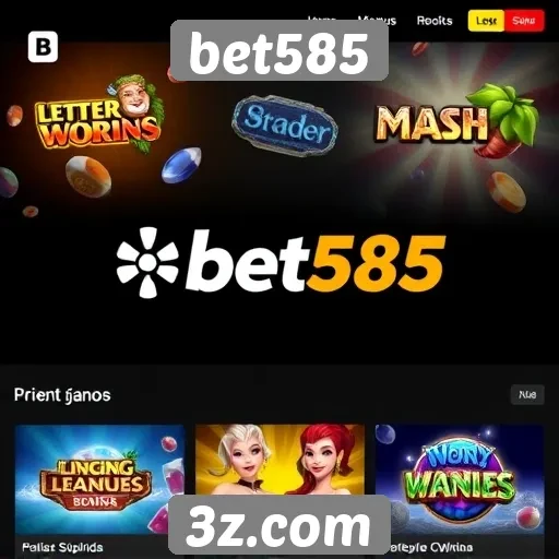 Jogos populares disponíveis no site Bet585